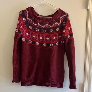 American Eagle Fair Isle Sweater